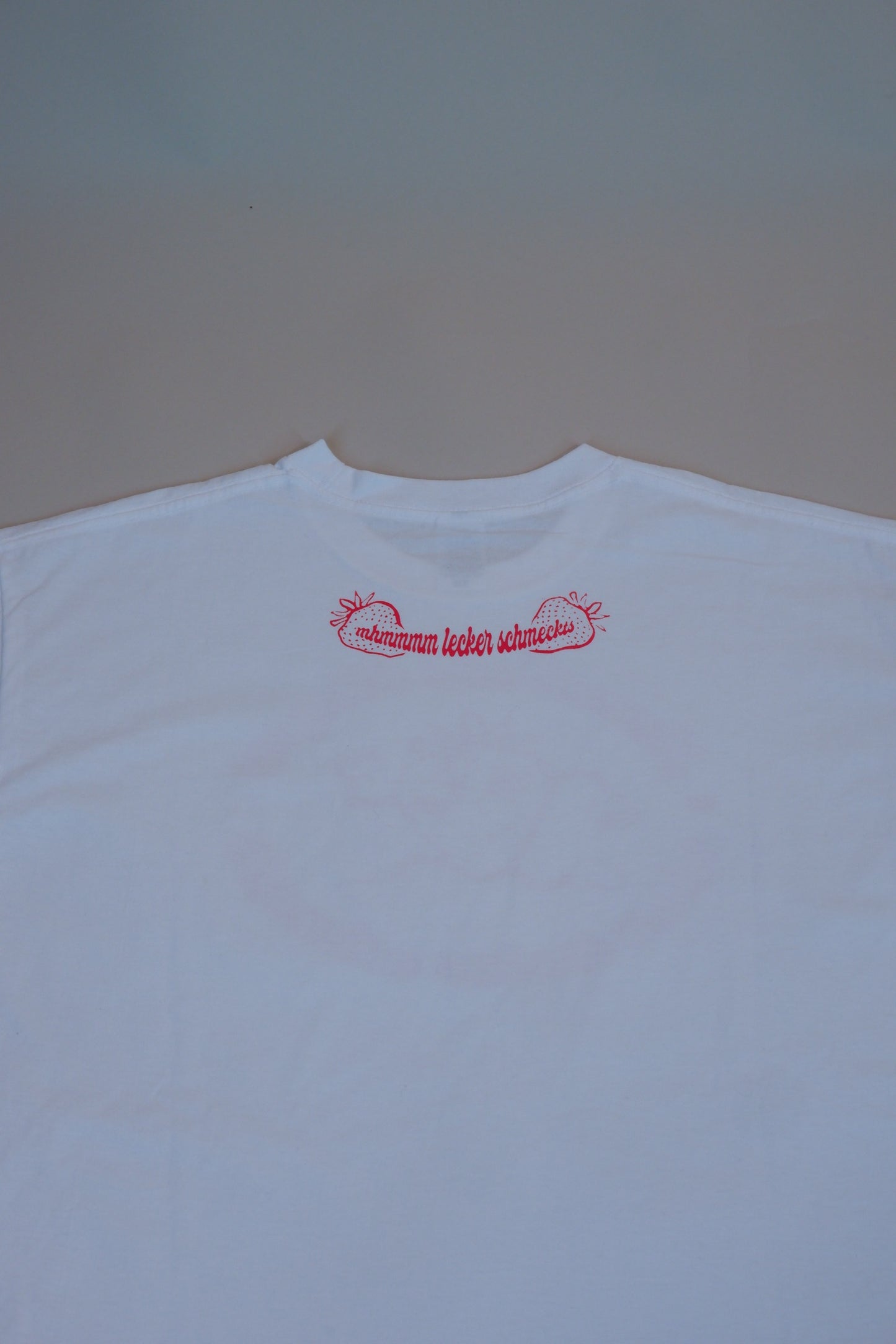 Fruchtiges Shirt Weiß