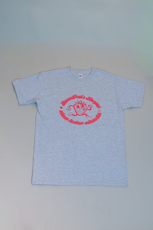 Fruchtiges Shirt Grau