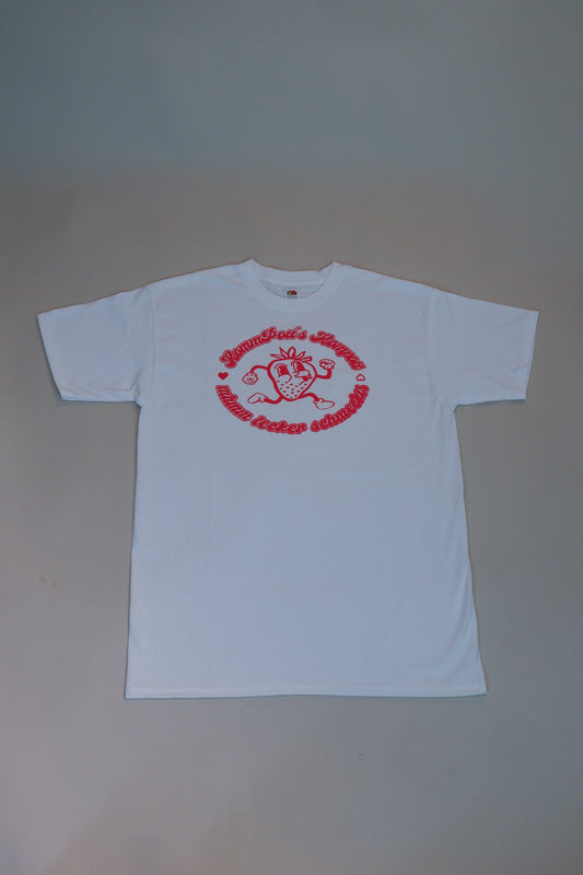 Fruchtiges Shirt Weiß