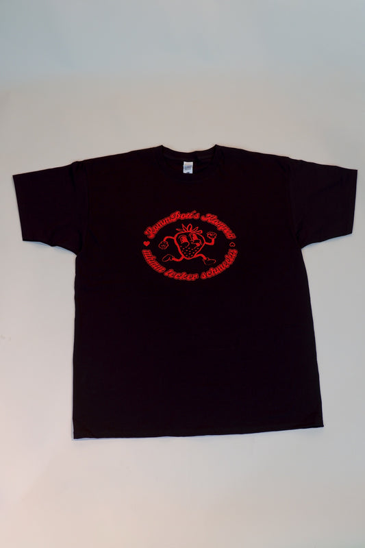 Fruchtiges Shirt Schwarz